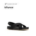 Mylah Slingback Women's Sandals - Solid Black Nubuck