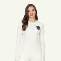 L/S TEE GPS PRINT WOMEN'S SWEATSHIRT - STAR WHITE